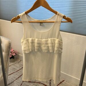 Forever 21 Ruffle front Tank